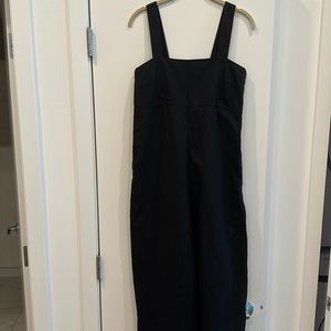 Uniqlo black jumpsuit